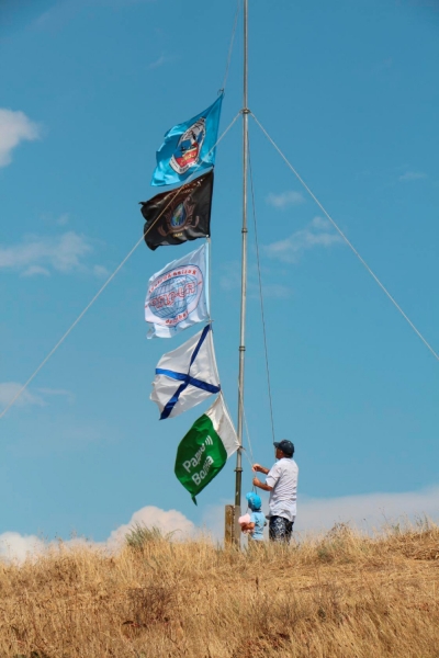 Слёт RCWC-2018. Торжественное поднятие флагов